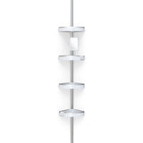 HiRISE 4 Tension Shower Caddy with Mirror - Better Living Products USA