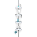 HiRISE 4 Tension Shower Caddy with Mirror - Better Living Products USA