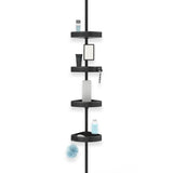 HiRISE 4 Tension Shower Caddy with Mirror - Better Living Products USA