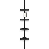 HiRISE 4 Tension Shower Caddy with Mirror - Better Living Products USA