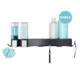 Bundle: CLEVER Double Shower Dispenser + Shower Shelf - Better Living Products USA