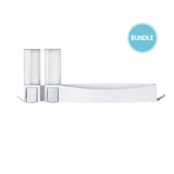 Bundle: CLEVER Double Shower Dispenser + Shower Shelf - Better Living Products USA
