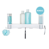 Bundle: CLEVER 2 X Soap Dispensers + Shower Shelf - Better Living Products USA