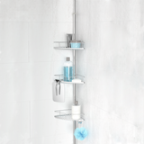FINELINE 3 Tension Shower Caddy with Mirror - Better Living Products USA