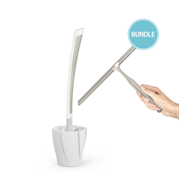 Bundle: Shower Squeegee & Toilet Squeegee - Better Living Products USA