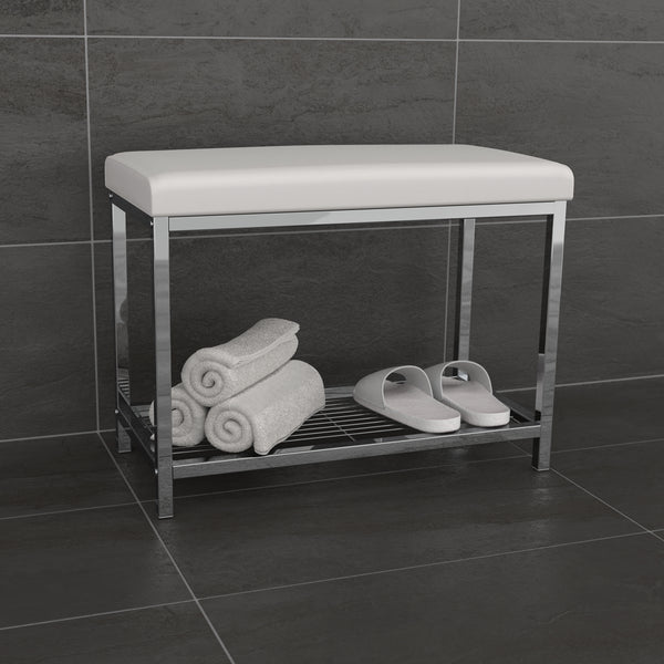 MODERNA Extra Wide Vanity Seat - Better Living Products USA