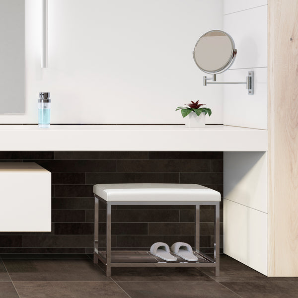 MODERNA Extra Wide Vanity Seat - Better Living Products USA