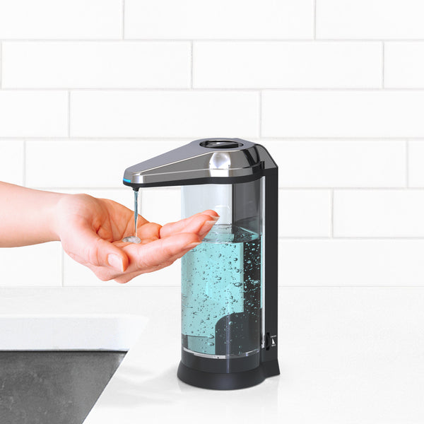 TOUCHLESS XL Soap & Sanitizer Dispenser 18 oz - Better Living Products USA