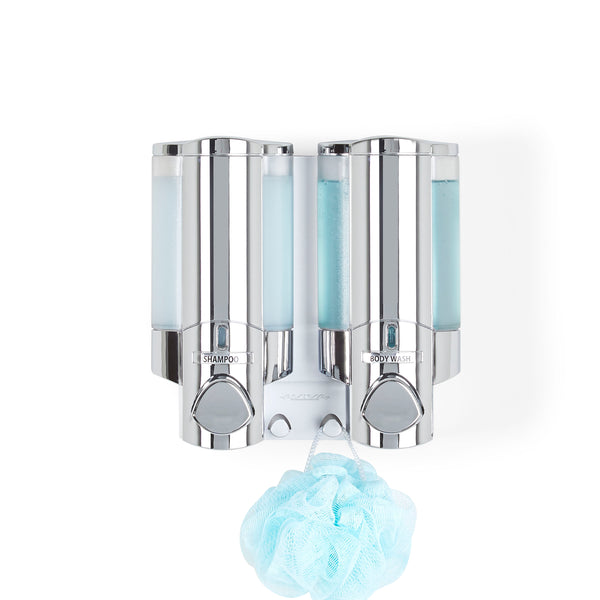 AVIVA Shower Dispenser 2 Chamber - Better Living Products USA