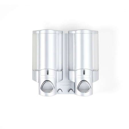 Bundle: CLEVER Double Shower Dispenser + Shower Shelf