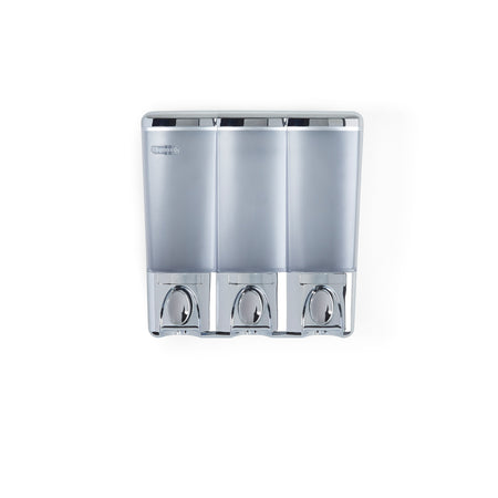 Bundle: CLEVER Double Shower Dispenser + Shower Shelf