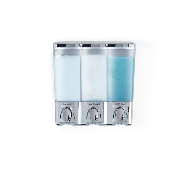 CLEAR CHOICE Shower Dispenser 3 Chamber - Better Living Products USA