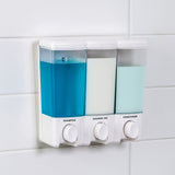 CLEAR CHOICE Shower Dispenser 3 Chamber - Better Living Products USA