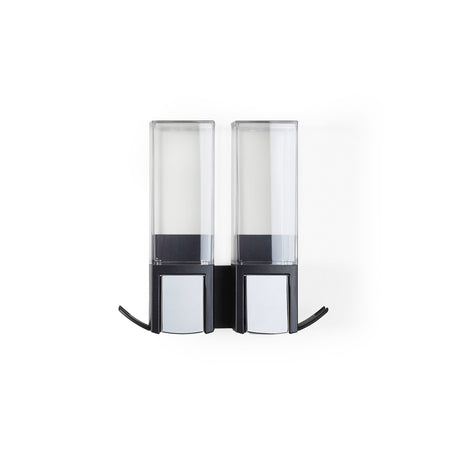Bundle: CLEVER Double Shower Dispenser + Shower Shelf