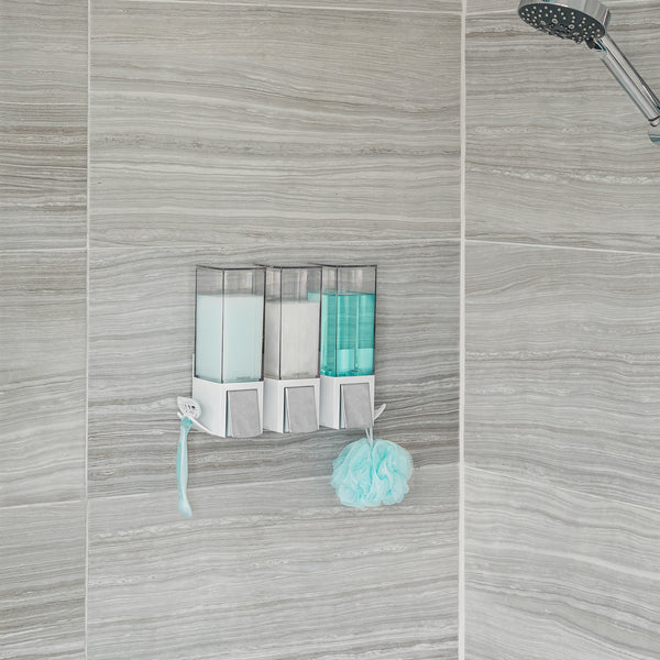 CLEVER Triple Shower Dispenser - Better Living Products USA