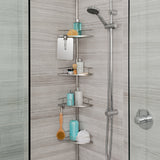 FINELINE 4 Tier Shower Caddy w/ Mirror - Better Living Products USA