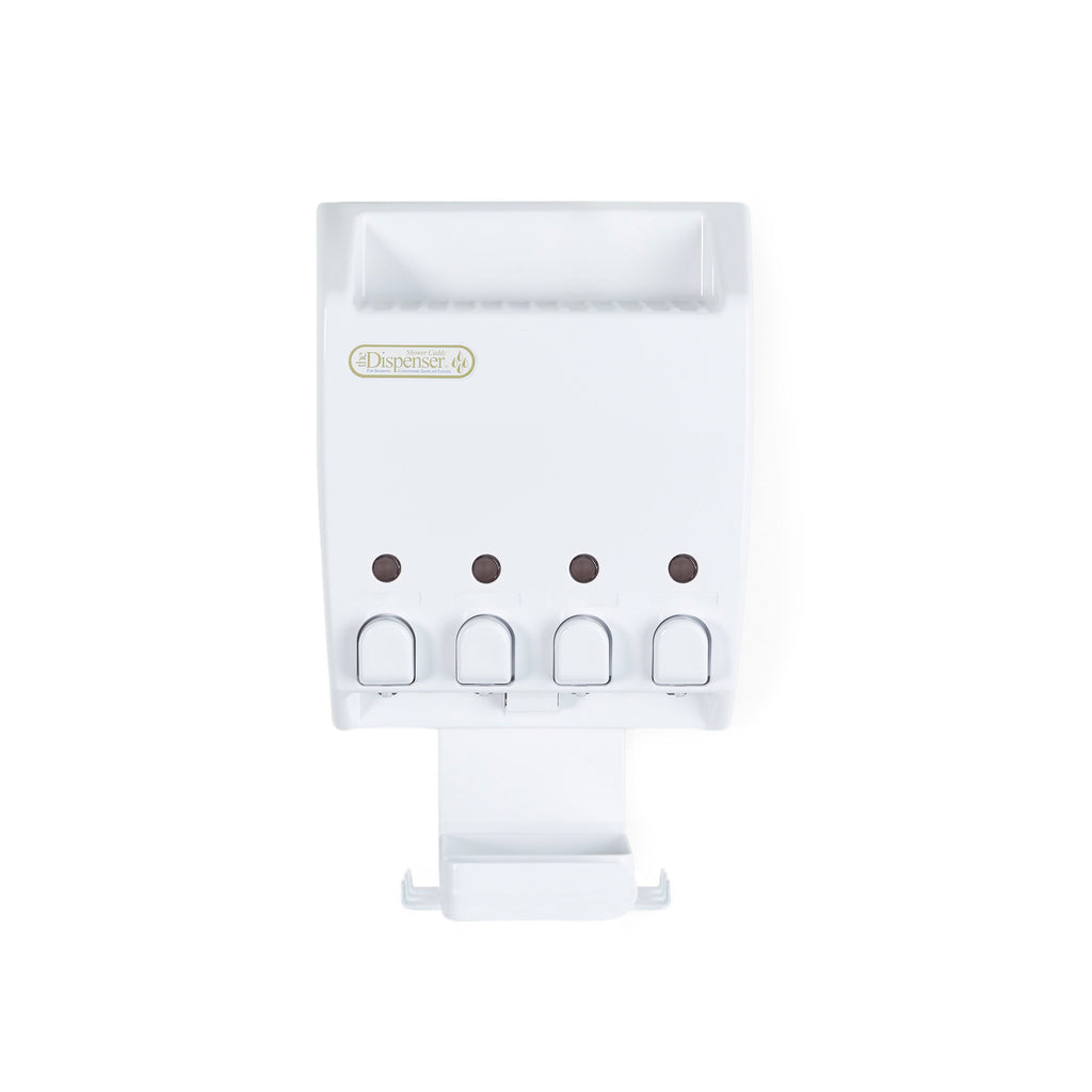 ULTI-MATE Shower Dispenser 4 Chamber Caddy