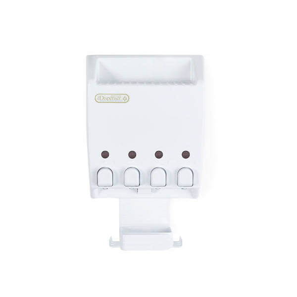 ULTI-MATE Shower Dispenser 4 Chamber Caddy - Better Living Products USA