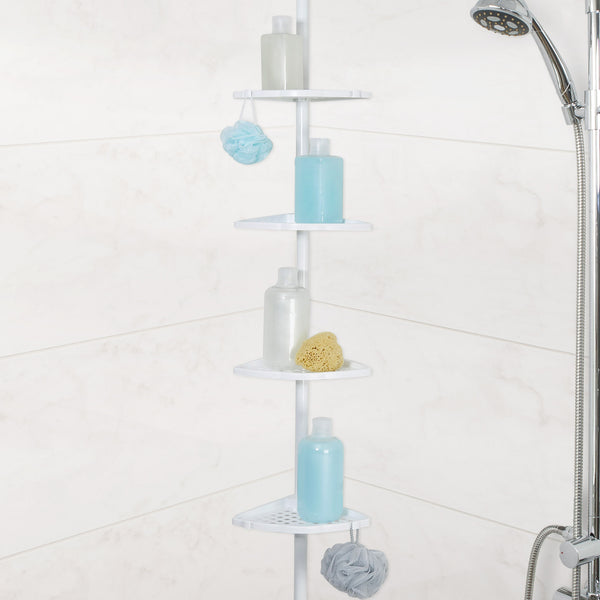 Ulti-Mate Shower Pole Caddy  Shower Organization, Corner Shower