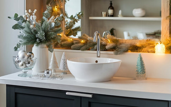 How to Design a Warm & Welcoming Guest Bathroom for the Holidays