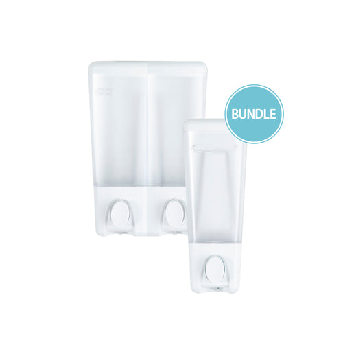 Bundle: CLEAR CHOICE Single Dispenser & Double Dispenser - Better Living Products USA