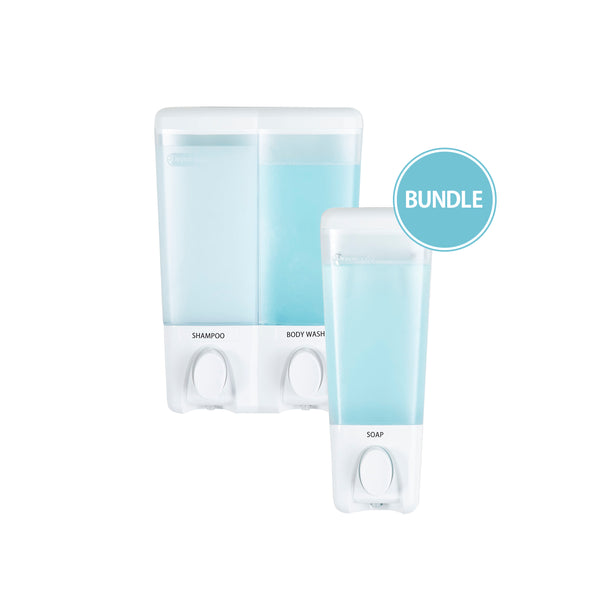 Bundle: CLEAR CHOICE Single Dispenser & Double Dispenser - Better Living Products USA