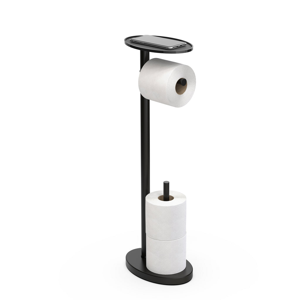 OVO Toilet Caddy | Tissue Dispenser, Toilet Tissue Roll Holder - Bath ...
