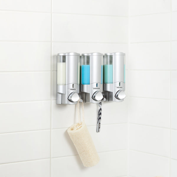 AVIVA Shower Dispenser 3 Chamber - Better Living Products USA