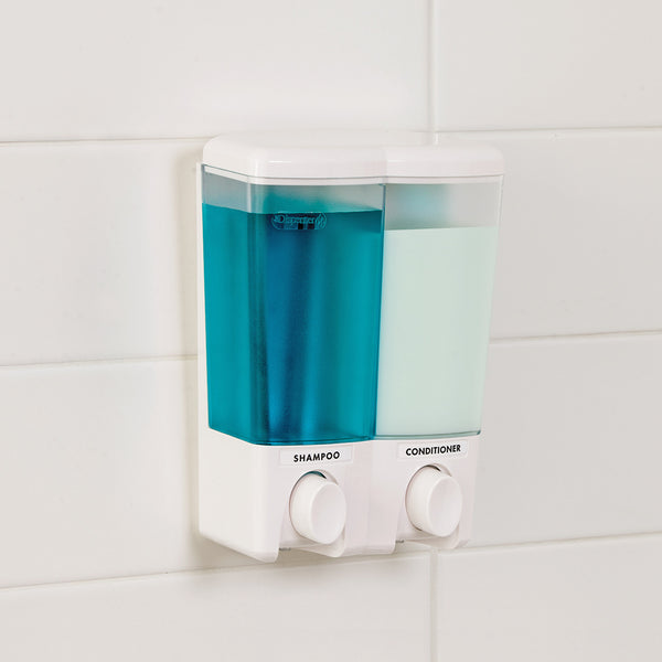 CLEAR CHOICE Shower Dispenser 2 Chamber - Better Living Products USA